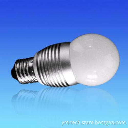 LED Ball Bulb, Indoor Application, 3W, 205lm